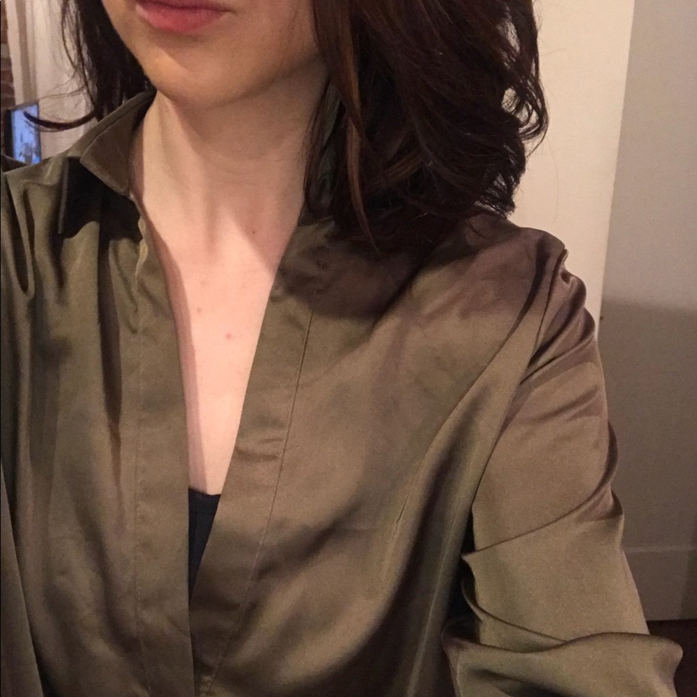 Satin top